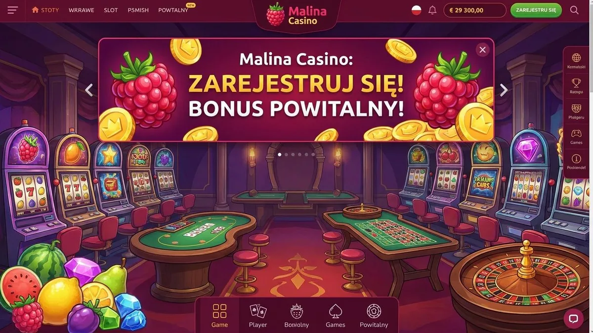 Rejestracja z bonusem